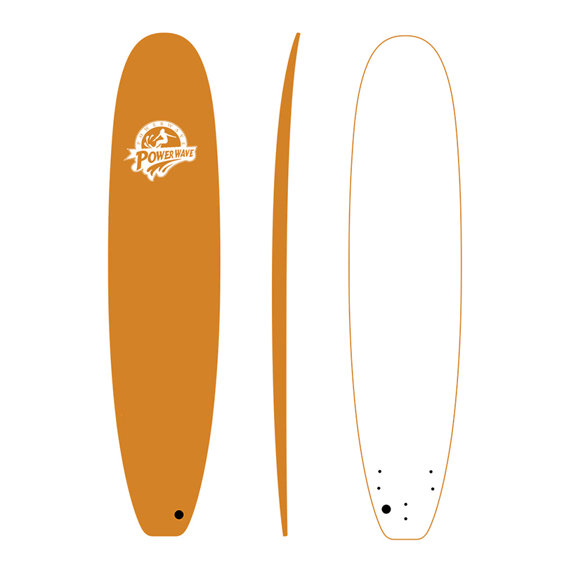 Orange Ixpe bløde surfbrætter af høj kvalitet varme blød top surfbrætter